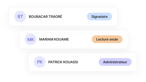 Gérez la politique de signature de vos comptes simplement