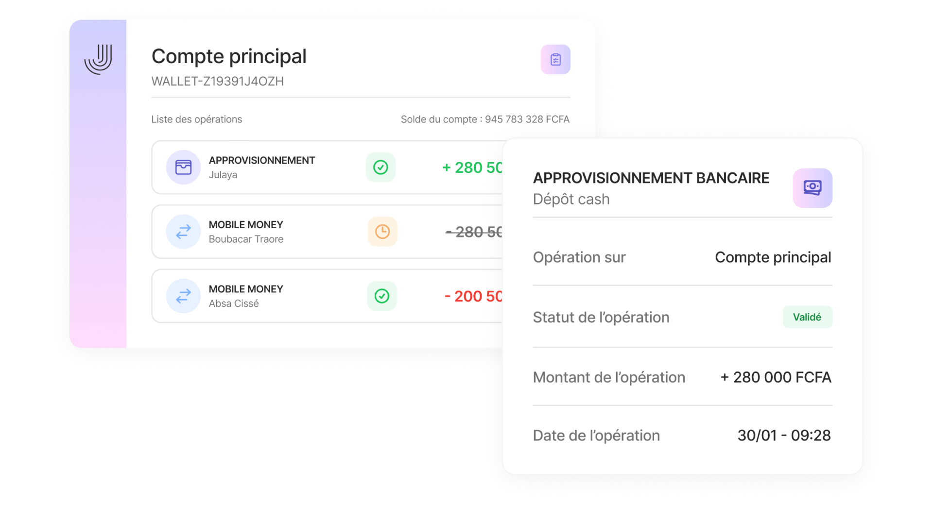 TRACEABILITY OF YOUR PAYMENTS